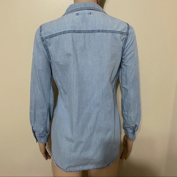 Old Navy Denim Shirt Size XSmall - Picture 3 of 8